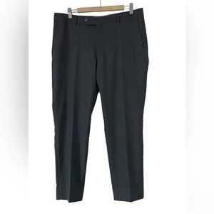Ballin Classic Pants Mens 36x30 Gray Pleated Wool Comfort "Eze"